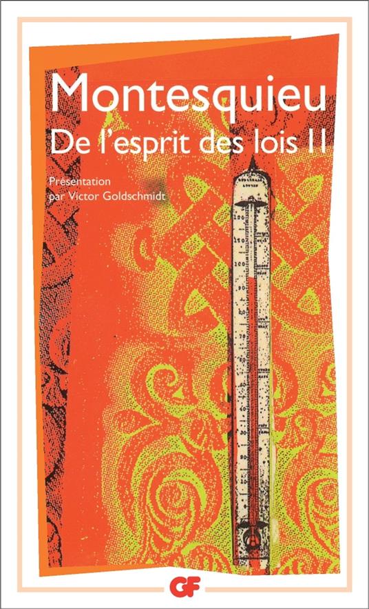 De l'esprit des lois (Tome 2)