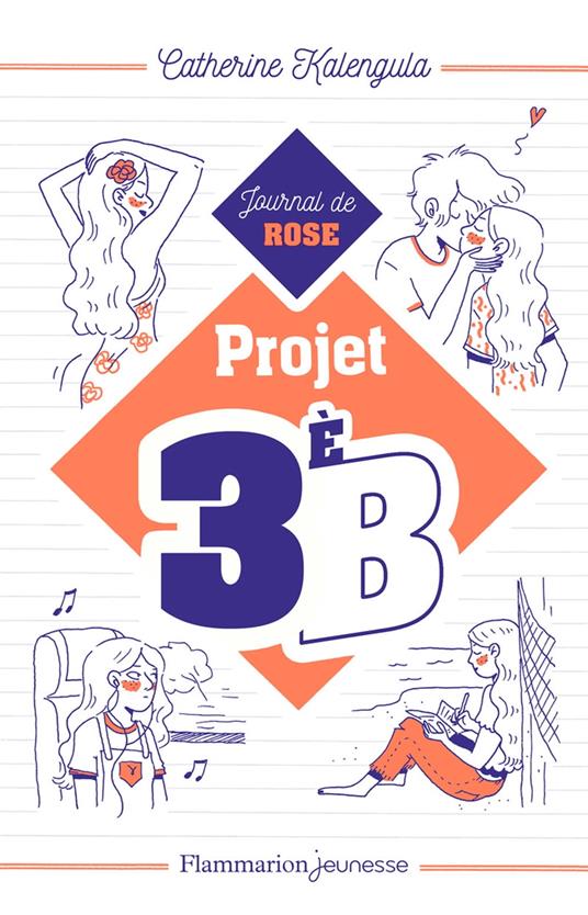Projet 3e B (Tome 1) - Journal de Rose - Catherine Kalengula,Kim Consigny - ebook