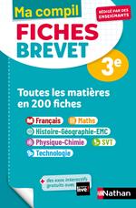 Toutes les matières 3e - Ma Compil fiches Brevet - Brevet 2025 - EPUB