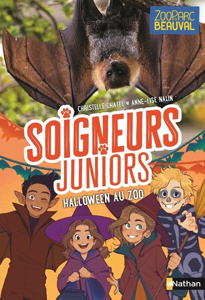 Soigneurs juniors - Halloween au zoo - Zoo parc de Beauval - Dès 8 ans - Chatel Christelle,Anne-Lise Nalin - ebook