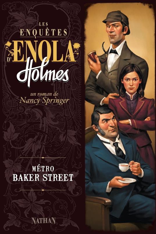 Enola T6 - Métro Baker street - Nancy Springer,Raphaël Gauthey,Rose-Marie Vassallo-Villaneau - ebook