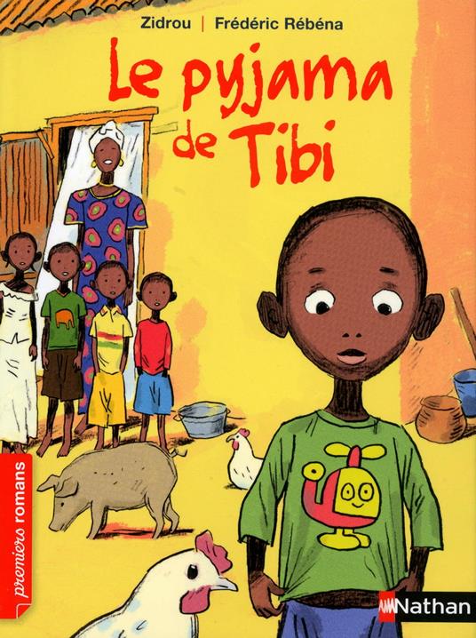 Le pyjama de Tibi - Roman Vie quotidienne - De 7 à 11 ans - Zidrou,Frédéric Rébéna - ebook