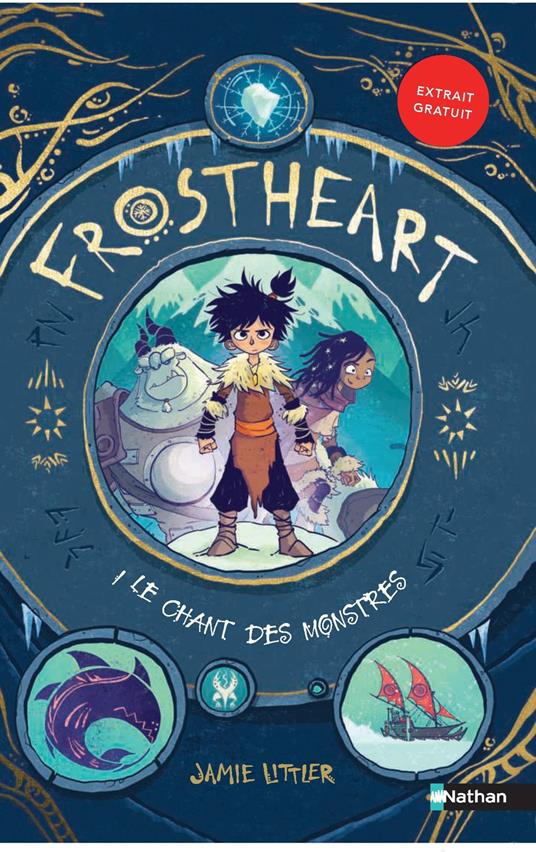 Frostheart - Le chant des monstres - Tome 1 - roman dès 9 ans - Jamie Littler,Nathalie Bru - ebook