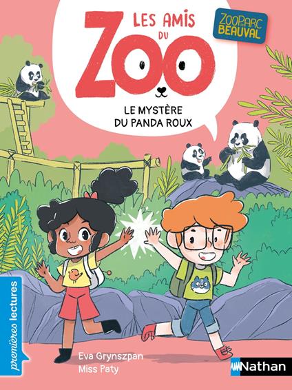 Les amis du zoo - Le mystère du panda roux - Premières lectures - Dès 6 ans - Livre numérique - Eva Grynszpan,Miss Paty - ebook