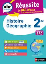 Histoire-Géographie 2de - ABC Réussite - Programme de seconde 2024-2025 - Cours, Méthode, Exercices - EPUB