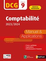 DCG 9 - Comptabilité 2023-2024 Livre en ligne