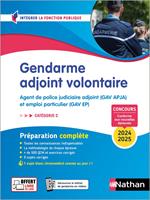 Gendarme adjoint volontaire - Tout en un - Intégrer la fonction publique - 2024/2025 - ePUB