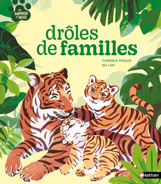 Drôles de familles - Florence Pinaud,Lan QU - ebook