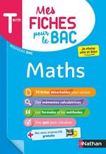 Mathématiques Terminale - Mes fiches pour le BAC Tle - BAC 2026 - EPUB