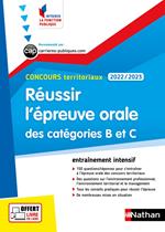 Réussir l'épreuve orale des catégories B et C - Concours territoriaux 2022-2023 - N° 51 EPUB 2021