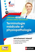 Terminologie médicale et physiopathologie - Assistant médico-administratif - Concours 2022/2023