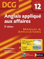Anglais appliqué aux affaires - épreuve 12 - DCG manuel Format : ePub 2 DCG Livre