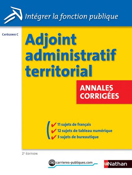 Adjoint administratif territorial - Annales corrigées - Catégorie C - 2014