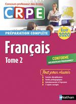 Français - Tome 2 - Ecrit 2020 - Préparation complète - CRPE