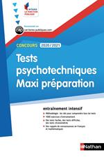 Tests psychotechniques Maxi préparation - Intégrer la fonction publique - 2019