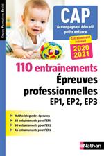 110 entraînements - Epreuves prof. EP1 EP2 EP3 - CAP accompagnant éducatif petite enfance