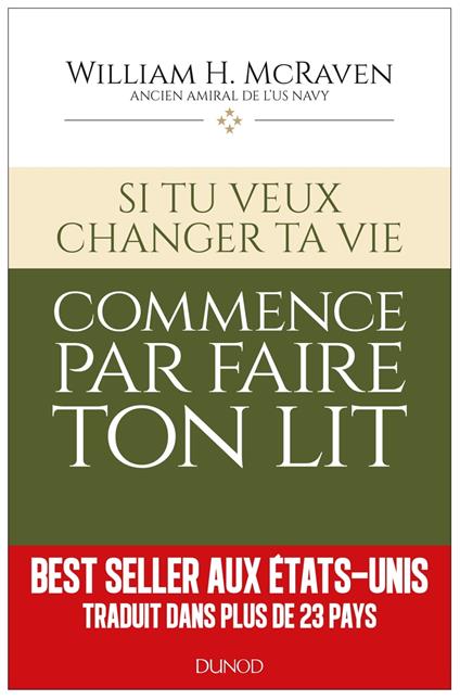 Si tu veux changer ta vie... commence par faire ton lit