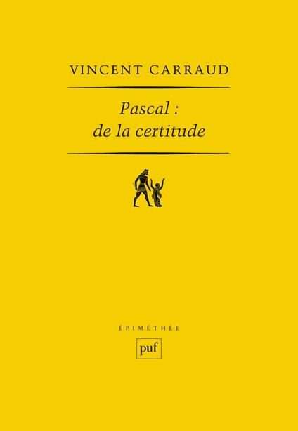 Pascal : de la certitude