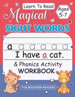 Magical Sight Words for Kids 5-7: Activity Book for Beginner Readers, Sight Words Book for Kids, Alphabet Word Learning Workbook