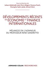 Développements récents en économie et finances internationales