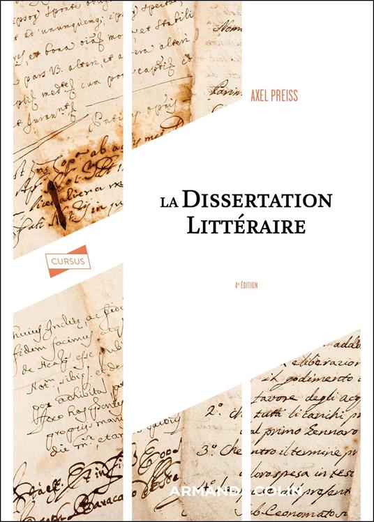 La Dissertation littéraire - 4e éd.
