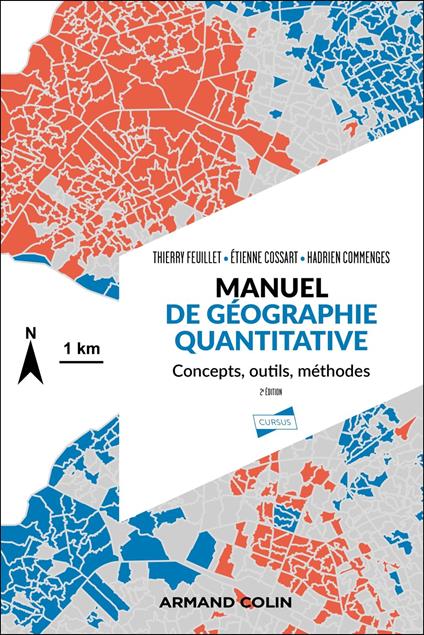 Manuel de géographie quantitative - 2e éd.