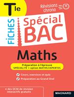 Spécial Bac Fiches Maths + Maths Expertes Tle Bac 2024