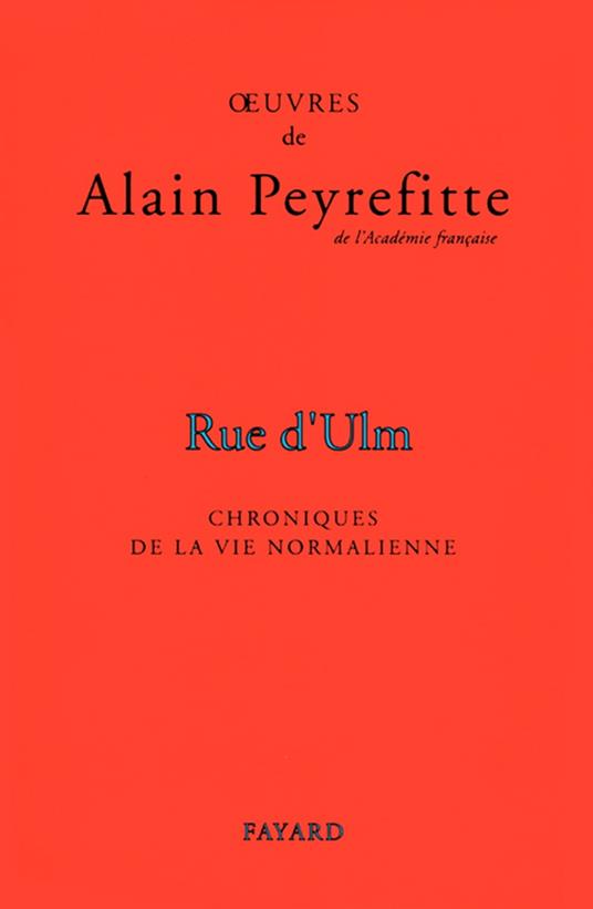Rue d'Ulm