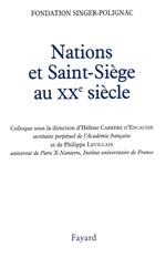 Nations et Saint-Siège au XXe siècle