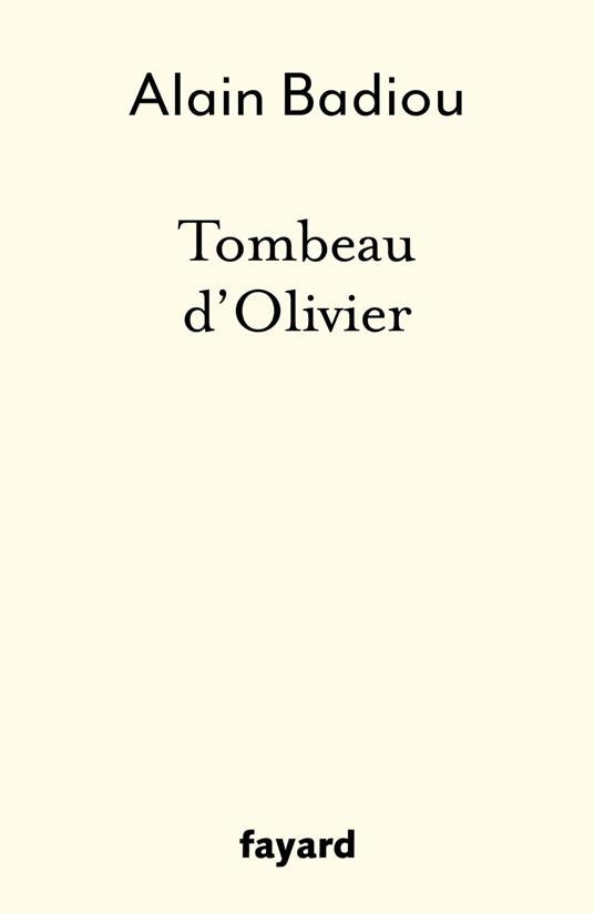 Tombeau d'Olivier