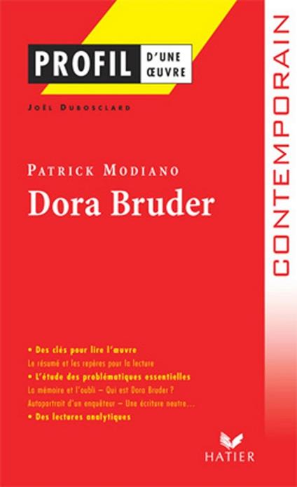 Profil - Modiano (Patrick) : Dora Bruder