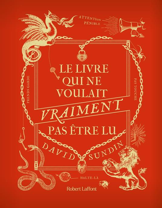Le Livre qui ne voulait vraiment pas être lu - David Sundin,Anna POSTEL - ebook
