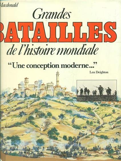 Grandes batailles de l'histoire mondiale - Len Deighton - copertina