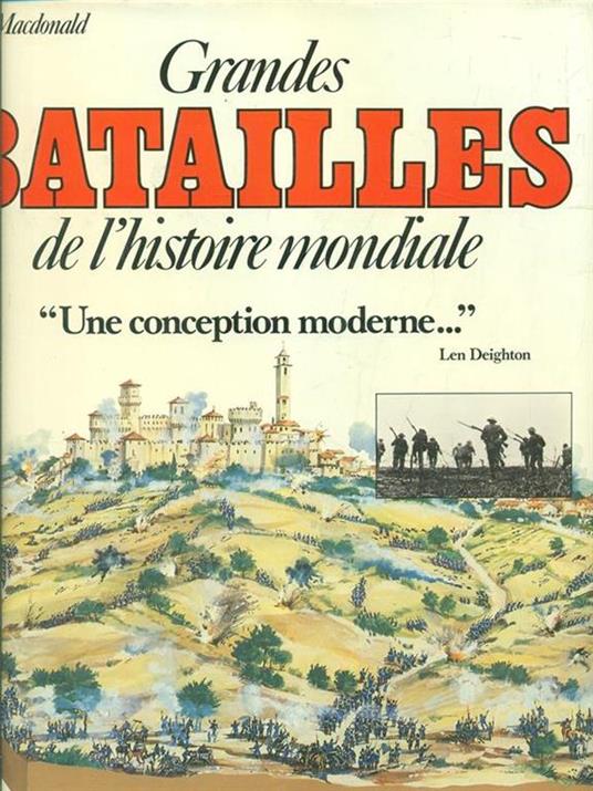 Grandes batailles de l'histoire mondiale - Len Deighton - copertina