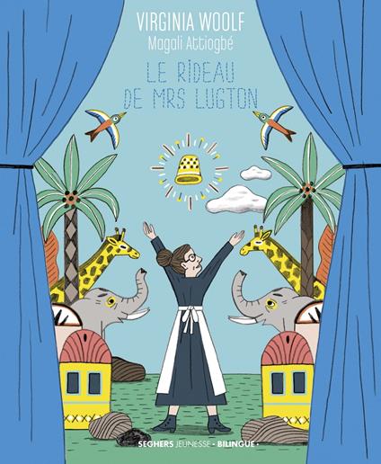 Le Rideau de Mrs Lugton - Édition bilingue - Magali Attiogbé,Virginia Woolf,Aline AZOULAY-PACVOÑ - ebook