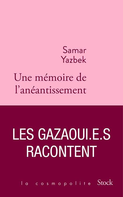 Une mémoire de l'anéantissement