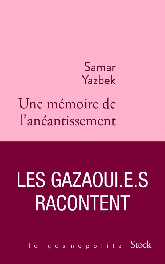 Une mémoire de l'anéantissement
