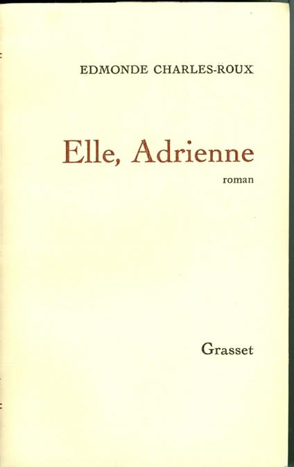 Elle, Adrienne