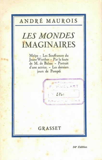 Les mondes imaginaires