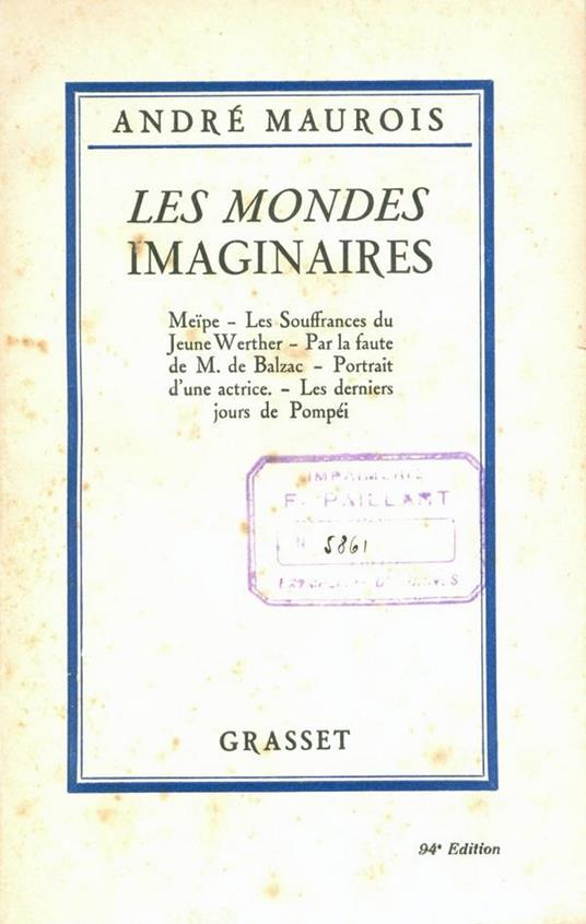 Les mondes imaginaires