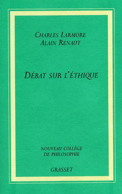 Débat sur l'éthique