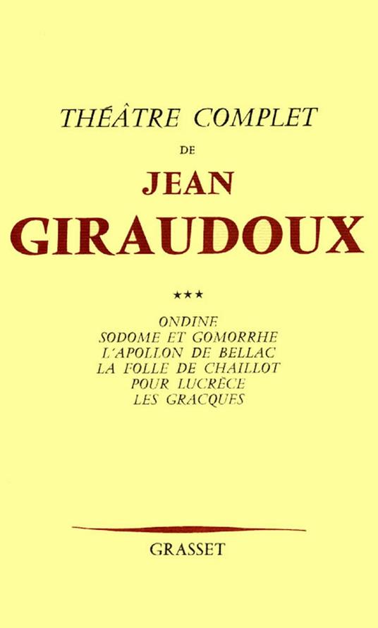Théâtre complet T03