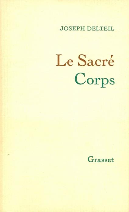 Le sacré corps