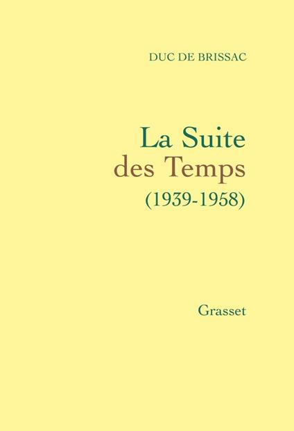 La suite des temps