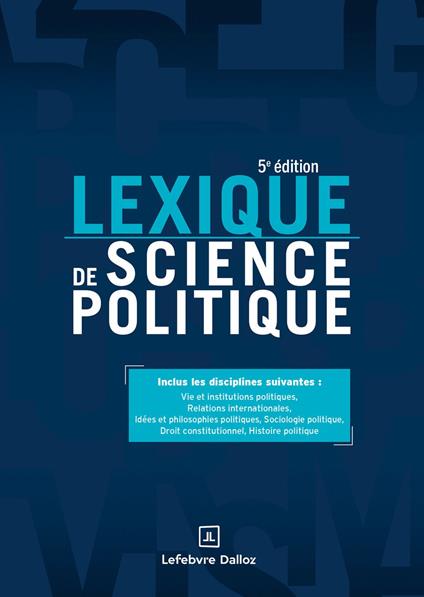 Lexique de science politique 5ed
