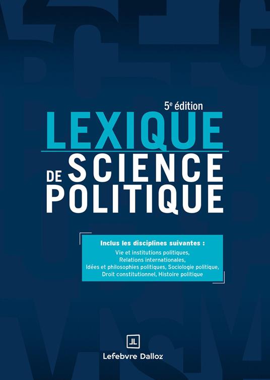 Lexique de science politique 5ed