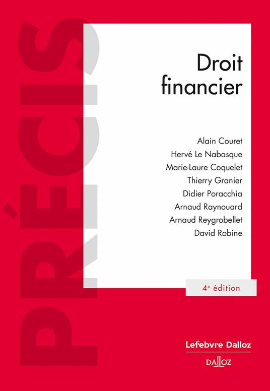 Droit financier. 4e éd. (N)