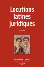 Locutions latines juridiques 2ed