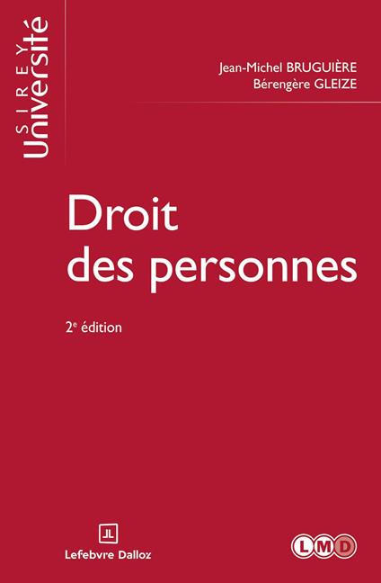 Droit des personnes 2ed