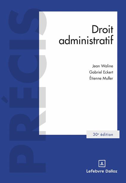 Droit administratif 30ed